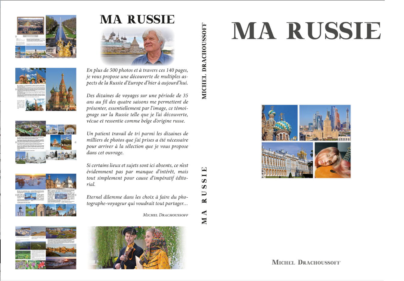 Aplat. Ma Russie par Michel Drachoussoff. Edition de 500 photos à travers 140 pages. 2021-09-14